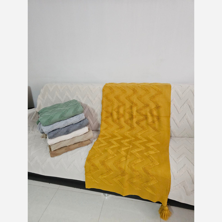 شال مبل اکرلیک طرح زیگزاک ست 8نفره