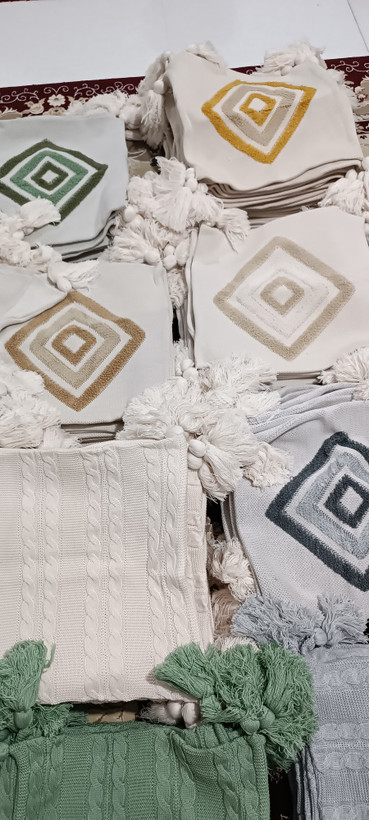 کاور کوسن اکرلیک ترک ابعاد 40*40