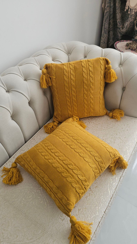 کاور کوسن اکرلیک ترک ابعاد 40*40
