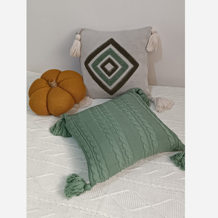 کاور کوسن پانچ رنگبندی کامل ابعاد 40*40