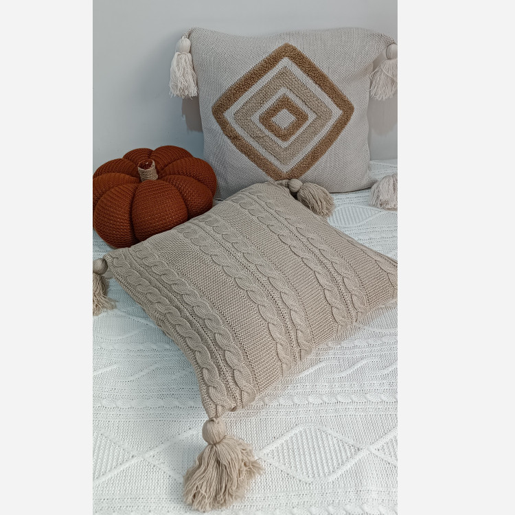 کاور کوسن پانچ رنگبندی کامل ابعاد 40*40